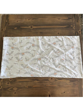 Kitsch Harry Potter Satin Pillowcase Owl Hedwig White Zip Standard